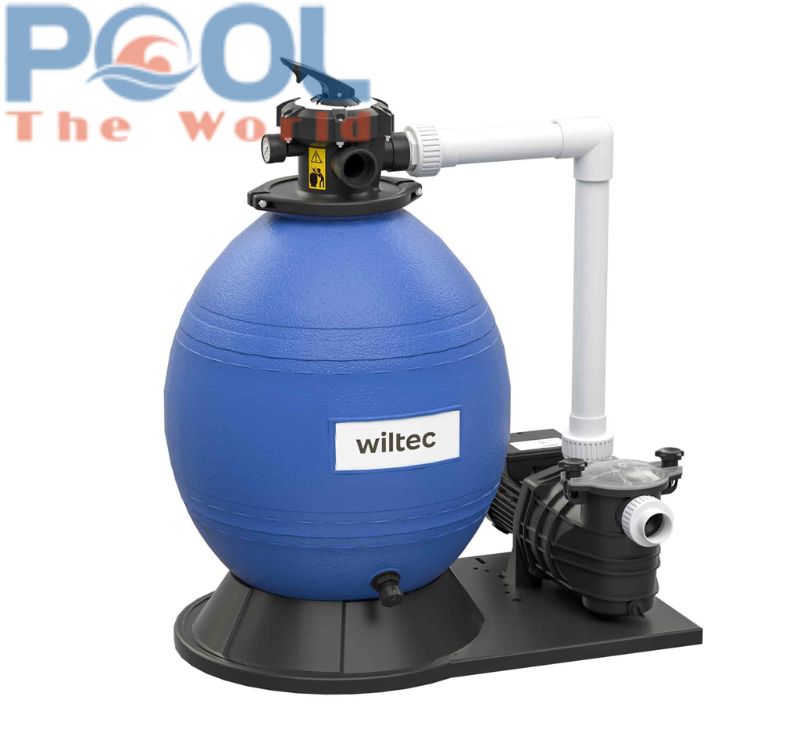 Lọc nước hồ bơi hiệu quả với bồn lọc cát chuyên dụng