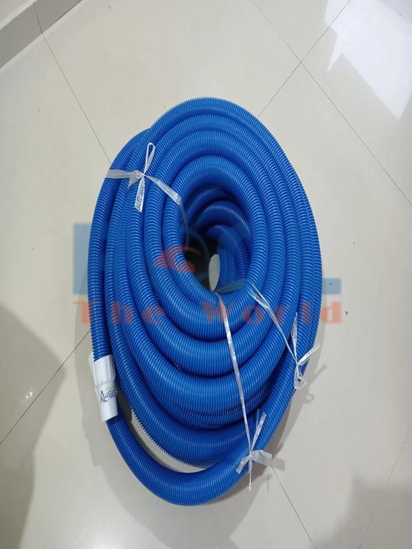 Dọn hồ bơi chưa bao giờ dễ đến thế với ống hút vệ sinh 9m siêu dày
