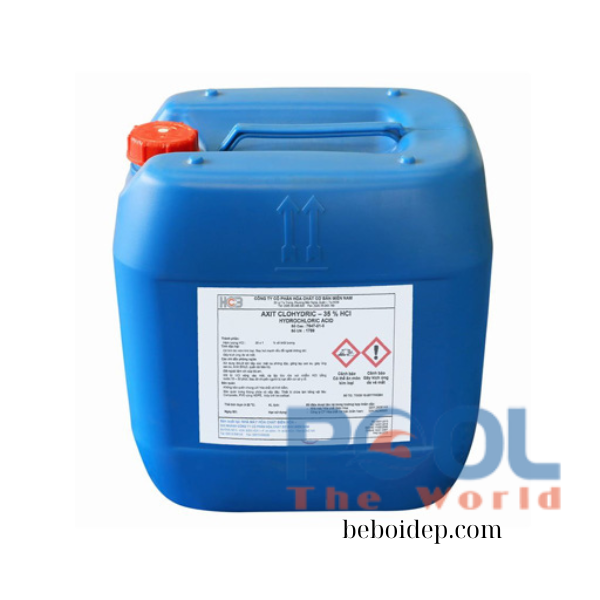 Mẹo hạ pH nước thải công nghiệp đầy cặn bẩn bằng Axit HCl nồng độ thấp