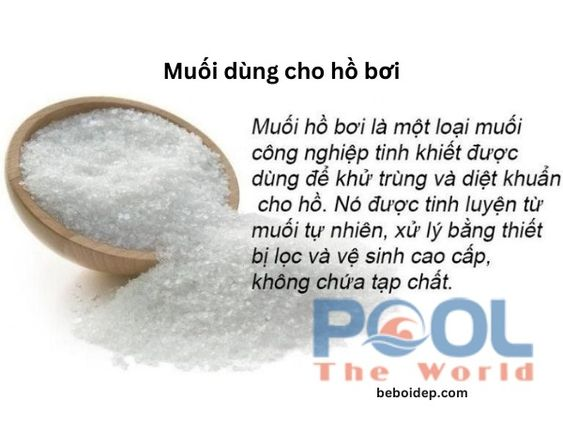 Sức khỏe bền lâu cho cả gia đình nhờ muối hồ bơi an toàn
