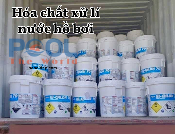 Kinh nghiệm thực tế khi dùng Nankai - 70 cho hồ bơi ngoài trời