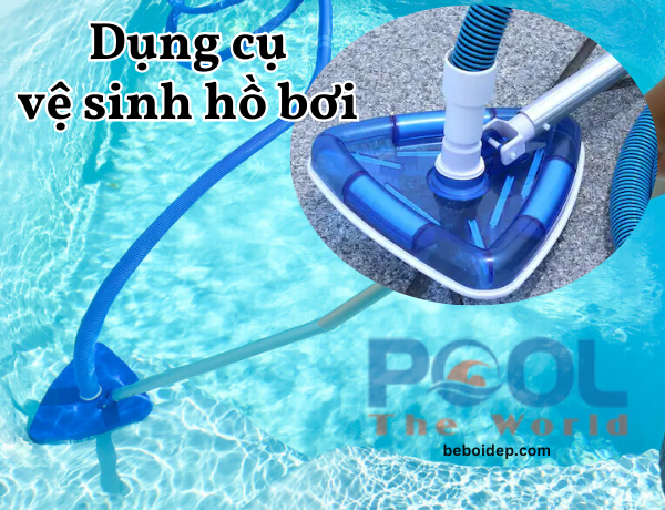 Tăng hiệu quả vệ sinh với bàn hút đáy hồ bơi chất lượng cao