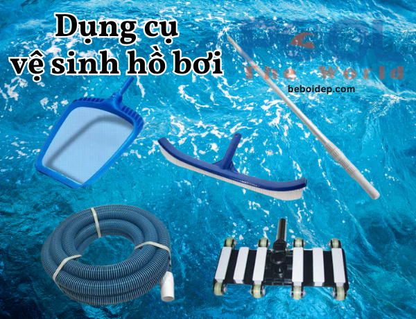 Bàn hút đáy giúp làm sạch hồ bơi nhanh chóng và tiết kiệm công sức