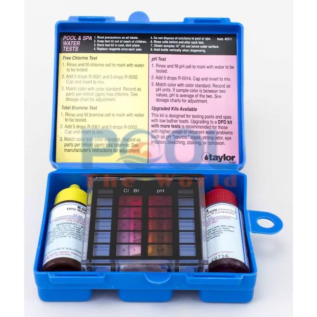 Kiểm Tra pH Nước Hồ Bơi Nhanh Chóng Với Test pH Quỳ 50 Que