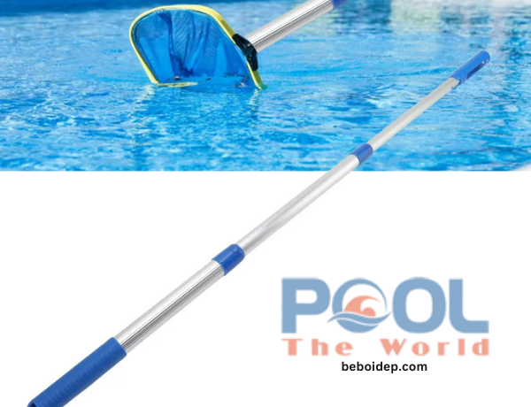 Dễ dàng vệ sinh hồ bơi với sào nhôm 3m chắc chắn, bền bỉ