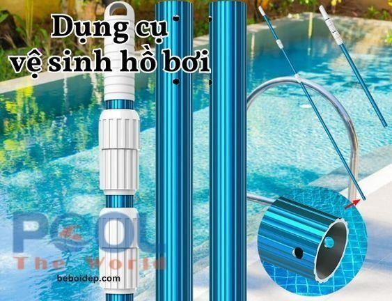 Sào nhôm 9m – công cụ kiểm soát tối ưu cho hồ bơi lớn và ứng dụng đa ngành