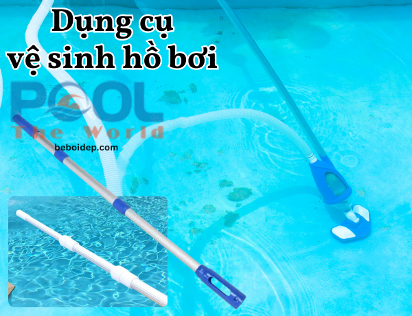 Sào nhôm – Dụng cụ cần thiết nhất cho vệ sinh bể bơi, hồ bơi