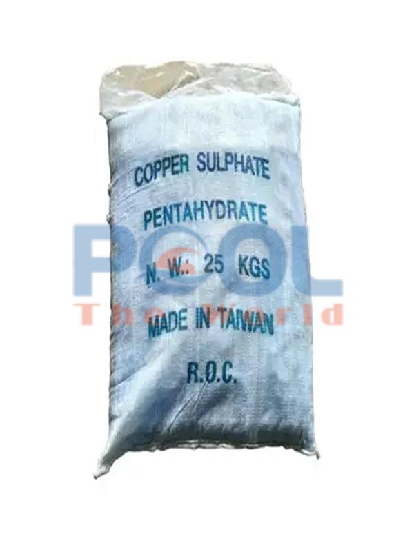 Hóa chất Đồng SUNPHAT CuSO4.5H2O – Giải pháp bảo vệ nước hồ bơi an toàn và hiệu quả
