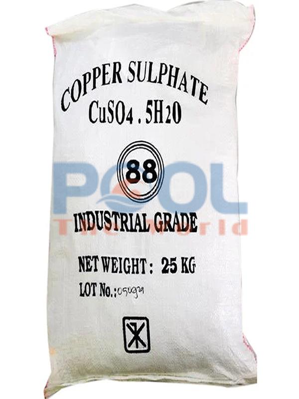 Hóa chất Đồng SUNPHAT CuSO4.5H2O – Giải pháp bảo vệ nước hồ bơi an toàn và hiệu quả