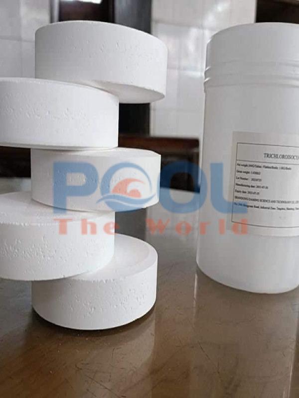 Hóa chất hồ bơi TCCA viên 200g – Diệt khuẩn mạnh, tiết kiệm, dễ sử dụng