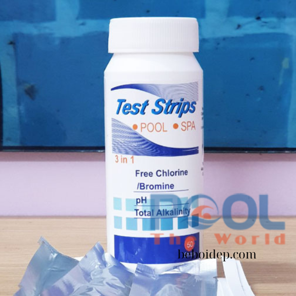 Tại sao nên dùng test pH quỳ 50 que để bảo vệ hồ bơi an toàn?