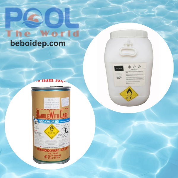 Chlorine Nhật TTCA 90% bột hỗ trợ hồ bơi như thế nào?