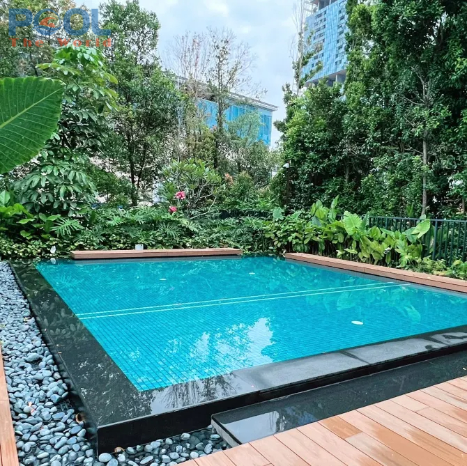 Giữ Nước Hồ Bơi Trong Xanh Với Hóa Chất TCCA 90% Bột Trung Quốc Chất Lượng Cao