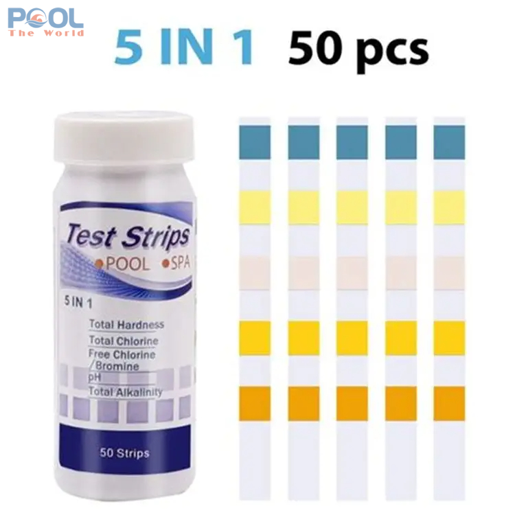 Kiểm Tra pH Nước Hồ Bơi Nhanh Chóng Với Test pH Quỳ 50 Que