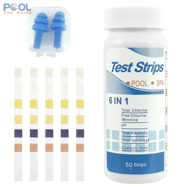 Kiểm Tra pH Nước Hồ Bơi Nhanh Chóng Với Test pH Quỳ 50 Que