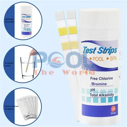 Giữ Hồ Bơi Luôn Ổn Định pH Với Test Quỳ 50 Que – Hướng Dẫn & Công Dụng Chi Tiết