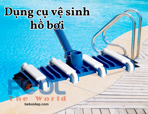 Tăng hiệu quả vệ sinh với bàn hút đáy hồ bơi chất lượng cao