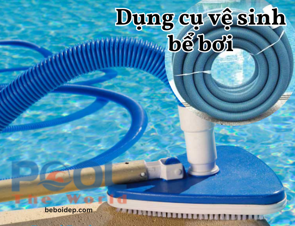 Tổng hợp các lý do nên sử dụng ống mềm hút để vệ sinh hồ bơi, bể bơi