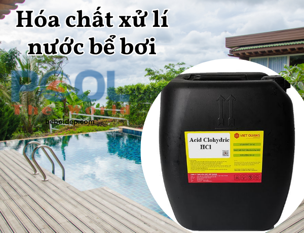 Giải pháp xử lý nước hồ bơi hiệu quả với keo lắng cặn