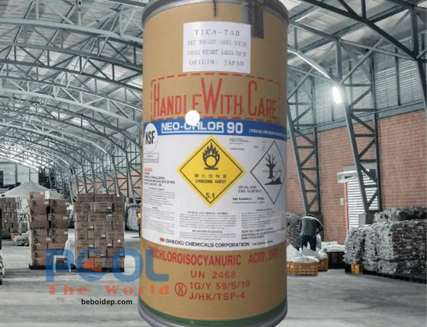 Vì sao công nghệ Nhật Bản TTCA 90% hạt được tin dùng cho hồ bơi cao cấp?”