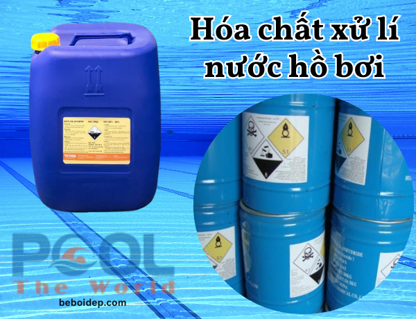 Cách axit HCL nồng độ thấp được ứng dụng trong xử lý môi trường nước và điều chỉnh PH