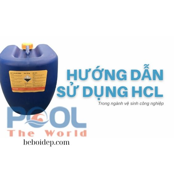 Cách axit HCL nồng độ thấp được ứng dụng trong xử lý môi trường nước và điều chỉnh PH