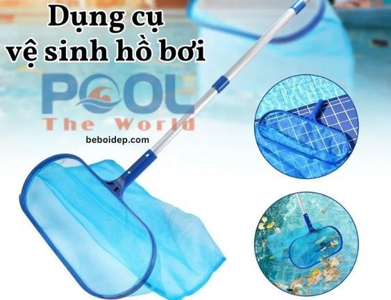  Tại sao nên dùng vợt vành nhôm thay cho vợt nhựa trong hồ bơi?