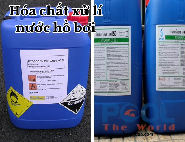 Hydrogen Peroxide Solvay cho hồ bơi: ứng dụng và giới hạn