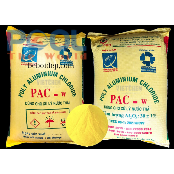PAC Poly Aluminium Chloride: ứng dụng đúng trong xử lý hồ bơi
