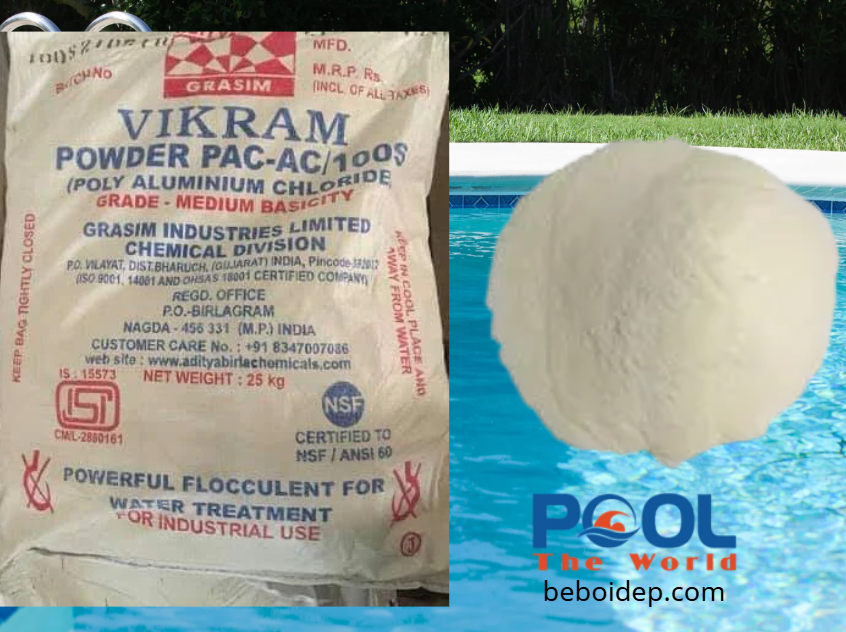 PAC Poly Aluminium Chloride: ứng dụng đúng trong xử lý hồ bơi