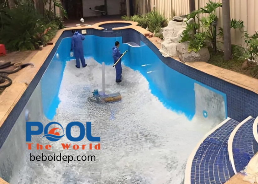 Cách bảo trì hồ bơi composite và fiberglass