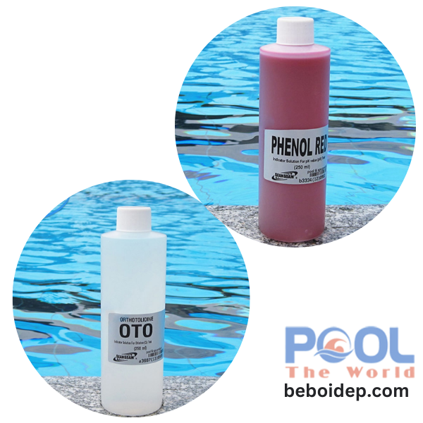 Bí quyết giảm 50% chi phí vận hành hồ bơi nhờ sử dụng Dung dịch chai lớn test pH 250ml