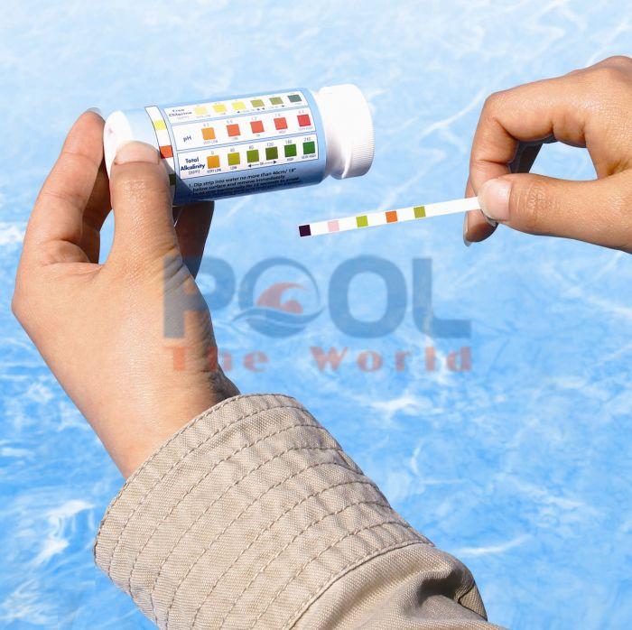 Bí quyết giữ nước hồ bơi luôn cân bằng an toàn nhờ test pH quỳ 50 que tiêu chuẩn