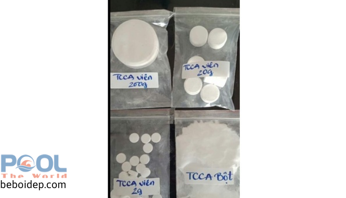 Bí Quyết Khử Trùng Bể Bơi Phao Và Bồn Sục Bằng TCCA Viên Nén 2gram