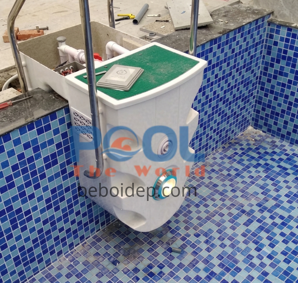 Bộ lọc hồ bơi không đường ống: lắp đặt và vận hành