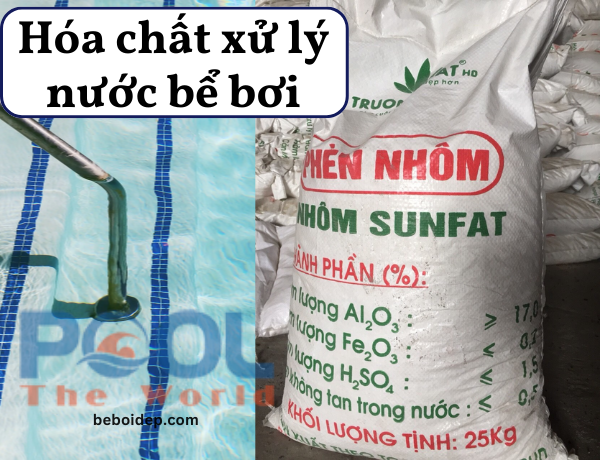 Cách giúp bột clorine phát huy tối đa công suất cùng keo lắng cặn nước hồ bơi