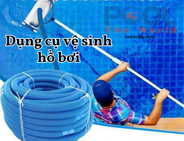 Cách lắp đặt ống mềm hút hồ bơi đúng kỹ thuật 