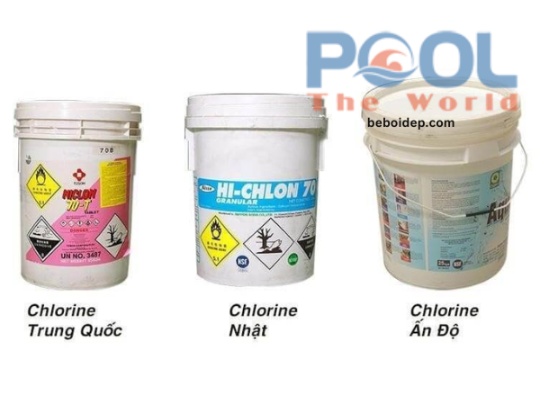Clorine cho hồ bơi: Công dụng, cách dùng và kinh nghiệm lựa chọn