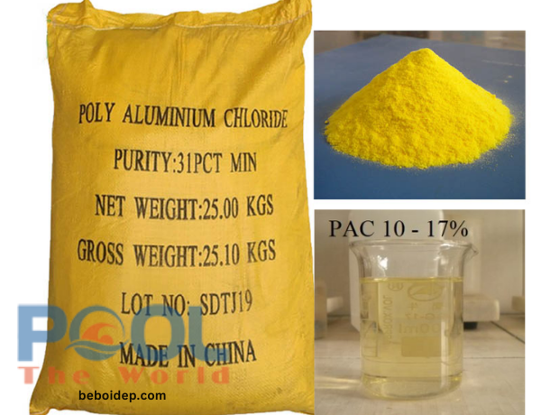 Có nên dùng hóa chất keo tụ PAC cho hồ bơi gia đình không?