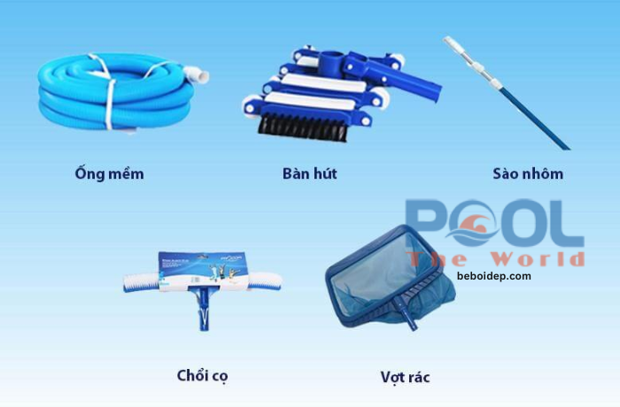 Kiểm Soát Chất Lượng Nước Bể Bơi Dễ Dàng Hơn Với Combo Bộ Dụng Cụ Vệ Sinh Chuyên Dụng
