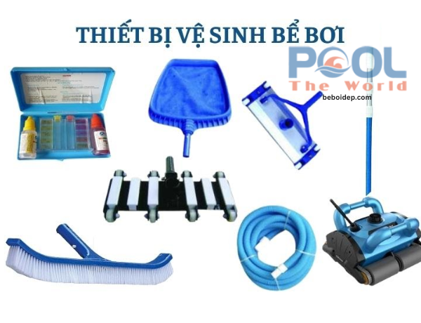 Combo Bộ Dụng Cụ Vệ Sinh Chuyên Dụng: Giải Pháp Làm Sạch Hồ Bơi Toàn Diện