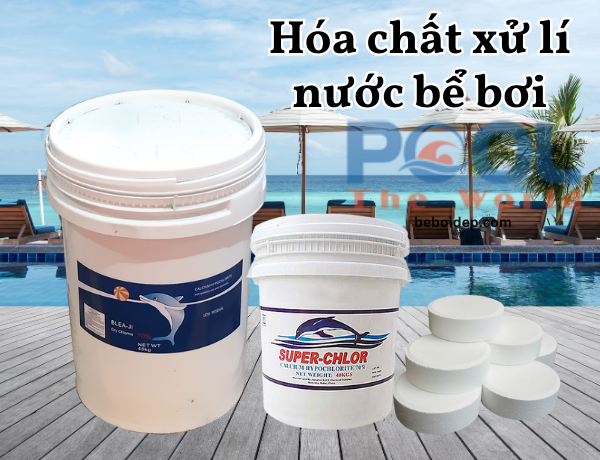 Đánh Bay Mùi Hôi Và Vi Khuẩn Hồ Bơi Bằng Chlorin Cá Heo 70% Nồng Độ Cao