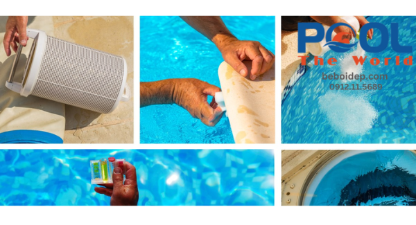 Quy trình đánh sốc diệt tảo lục bằng bột Chlorine Japan 70% Nippon