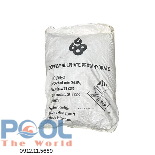 Đồng SUNPHAT CuSO4.5H2O Có Thể Thay Thế Chlorine Không? Giải Đáp Chi Tiết 