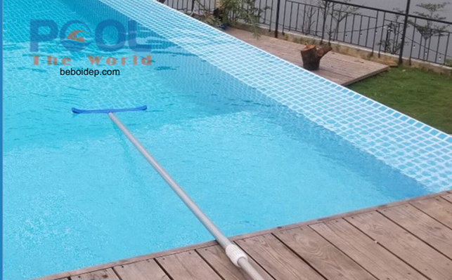 Hướng Dẫn Ứng Dụng Bàn Chải Hồ Bơi Cho Từng Loại Bề Mặt: Gạch Mosaic, Bê Tông, Gạch Lớn Và Bậc Thang — Kỹ Thuật Và Lực Chà Khác Nhau