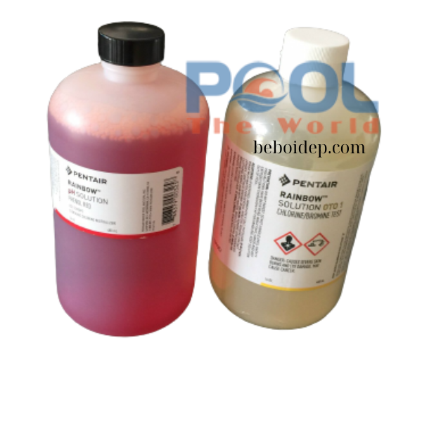 Dung Dịch Chai Lớn Test pH 250ml Chính Hãng Cho Hồ Bơi