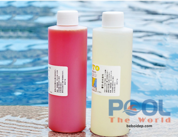 Dung Dịch Chai Lớn Test pH 250ml Chính Hãng Cho Hồ Bơi