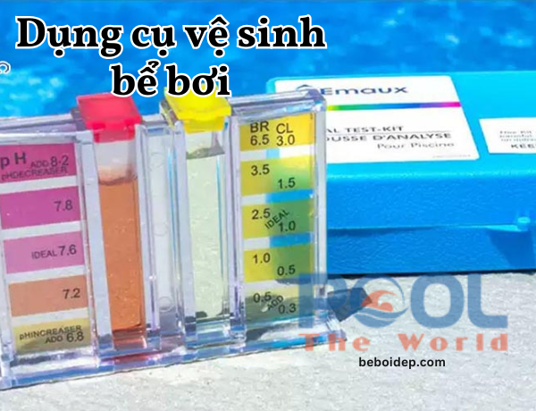 Dung dịch test pH hồ bơi 250ml chính hãng giúp kiểm tra nước chuẩn xác và tiết kiệm nhất