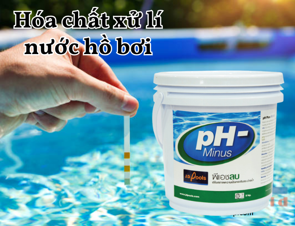 Duy trì chỉ số nước lý tưởng với hóa chất giảm pH hồ bơi giúp làn nước luôn trong xanh
