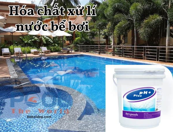 Duy trì chỉ số nước lý tưởng với hóa chất giảm pH hồ bơi giúp làn nước luôn trong xanh